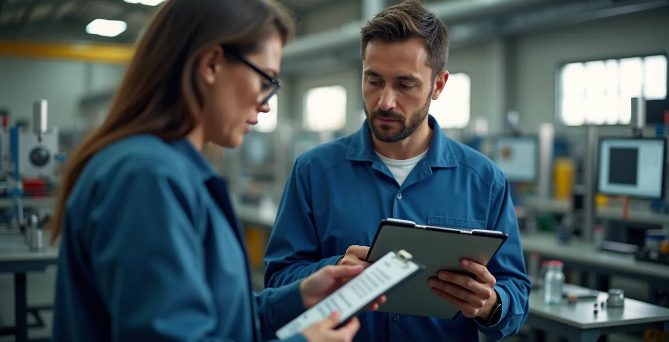 Proceso de auditoría de proveedores para sistema just-in-time en industria española