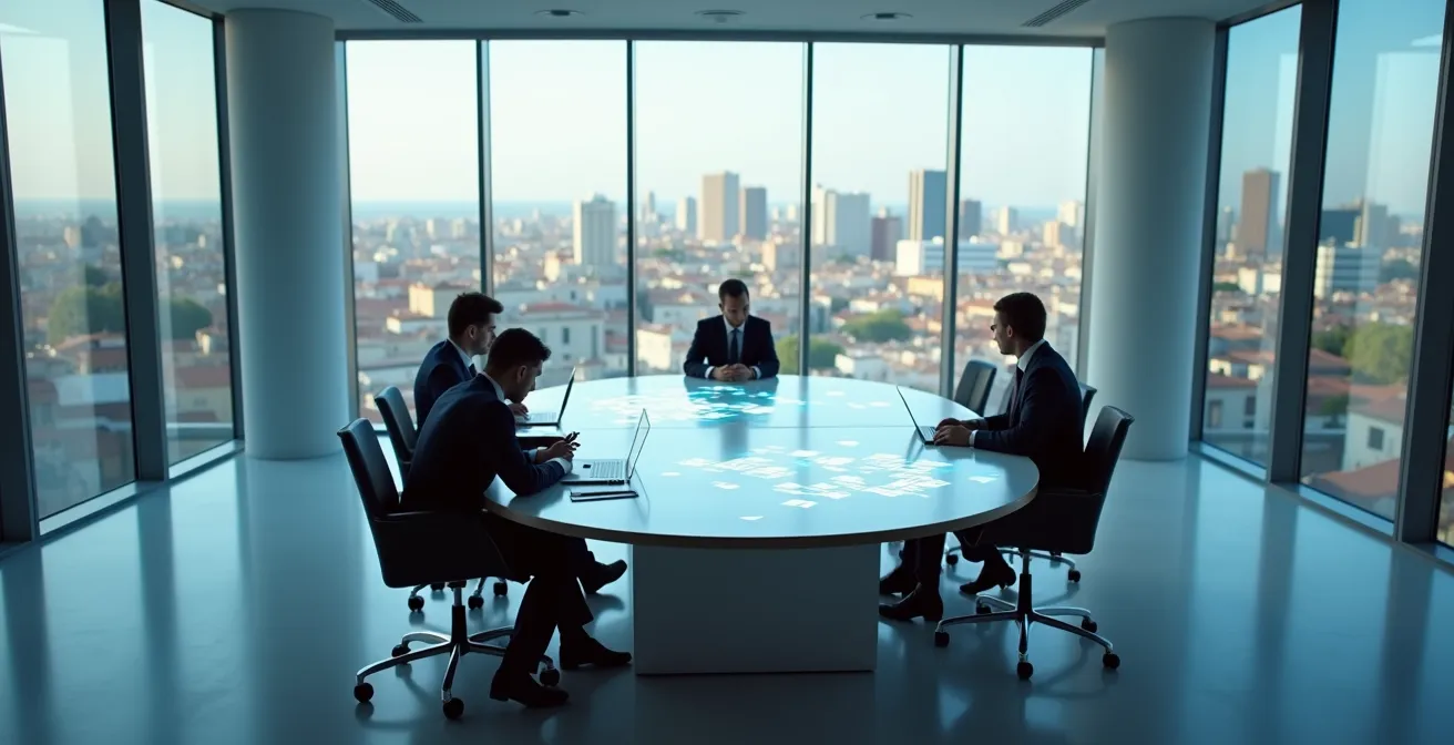 Proceso estructurado de toma de decisiones de inversión en empresa