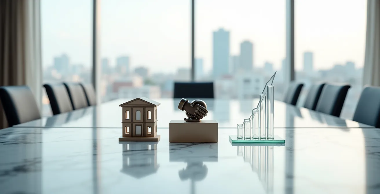 Comparación visual de tres opciones de financiación para una inversión de 200.000 euros