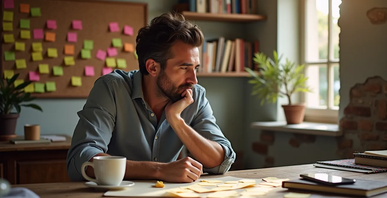 Emprendedor español diseñando estrategia de marketing de guerrilla creativa