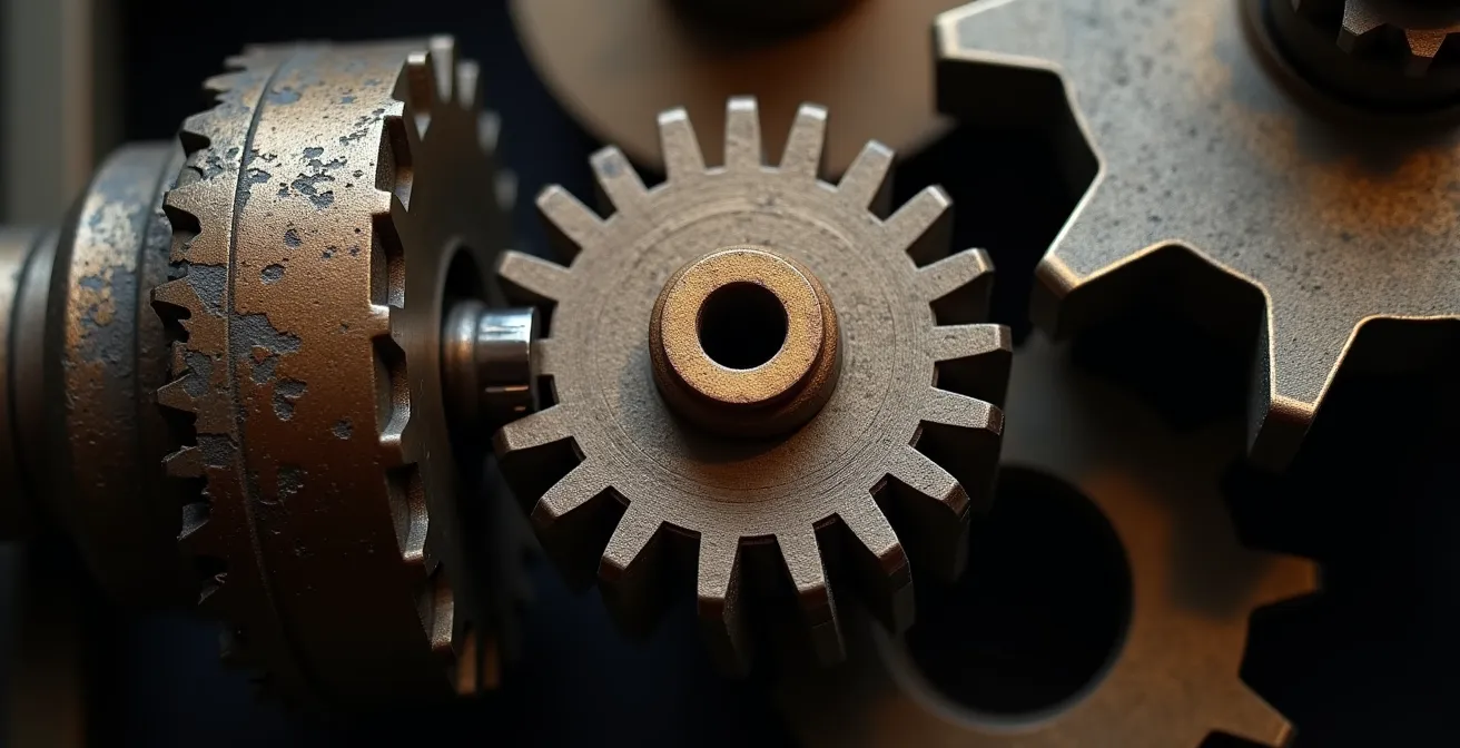 Visualización de teoría de restricciones mostrando cuello de botella en sistema productivo